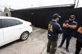allanamientos en una casa en Pilar por el Caso Tapia