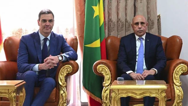 pedro-sanchez-con-el-presidente-de-mauritania